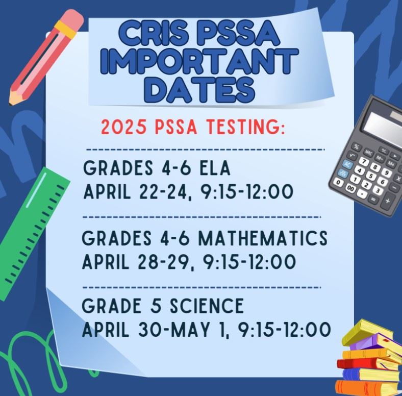  2025 PSSA Testing