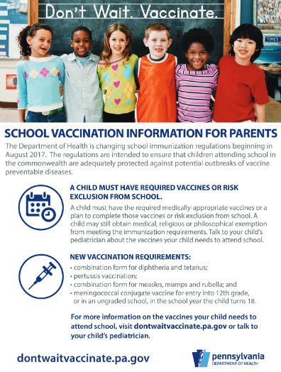 Don't wait Vaccinate